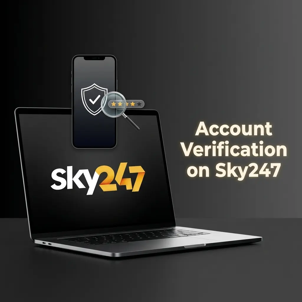 Sky247 account verification process showing identity confirmation steps for secure online betting platform