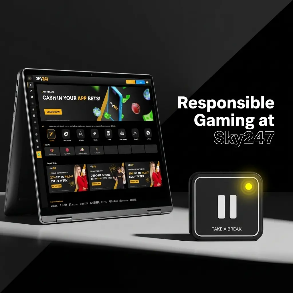 Responsible gaming tools and policies at Sky247 promoting safe and ethical online betting practices